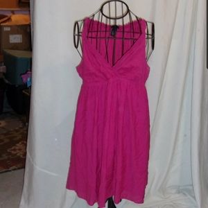 18 -20 extra large womens dress summer spring pink